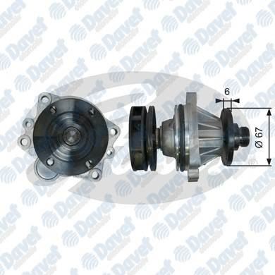 GATES WP0141 Devirdaim Contali E36 3.20i 3.25i 3.28i 90> E46 320i 3.28i 3.30 98>  ####